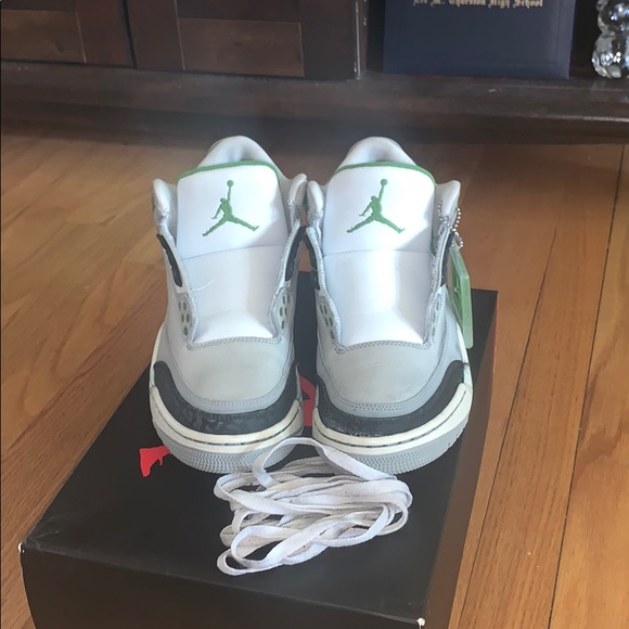 jordan 3 lime green